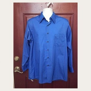 Van Heusen Satin Stripe Wrinkle Free 16” 32/33